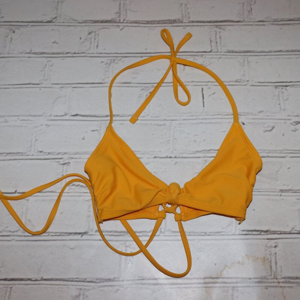 Yellow Swim top by Xhilaration Size Small